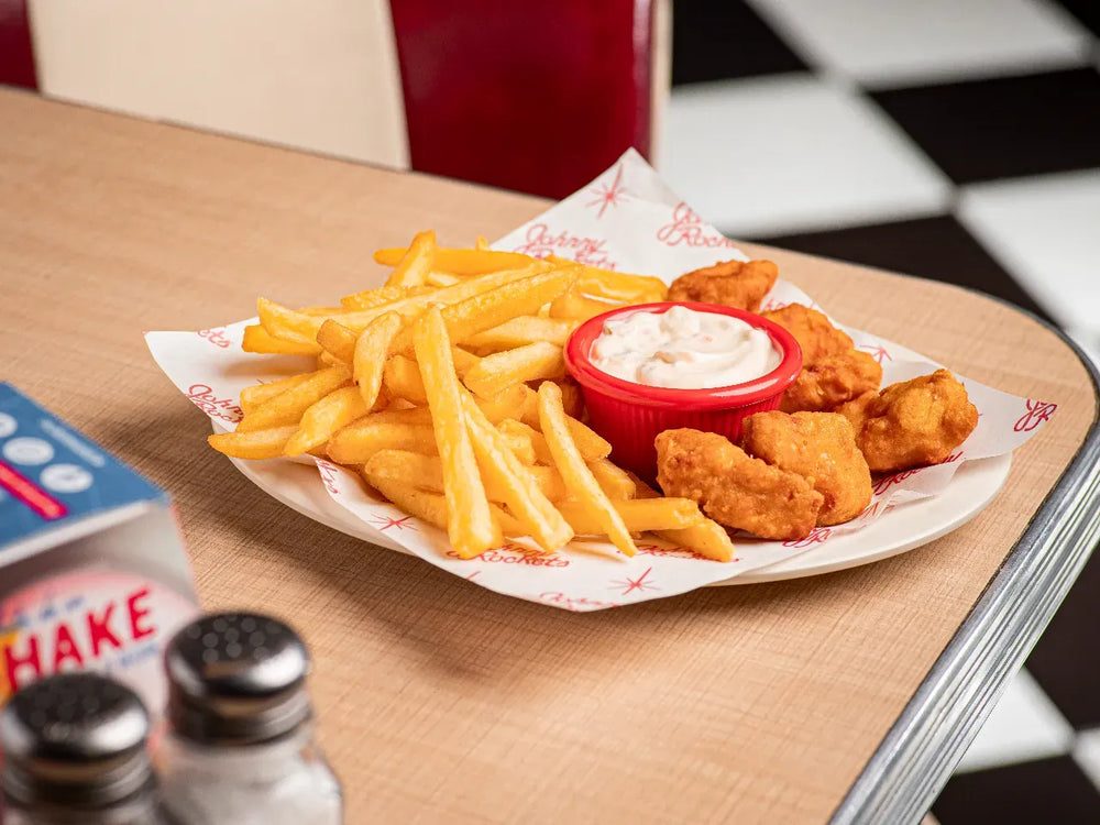 Crispy Chunks + Fries