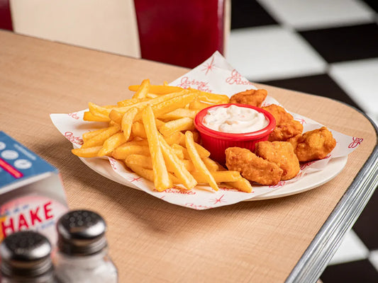 Crispy Chunks + Fries