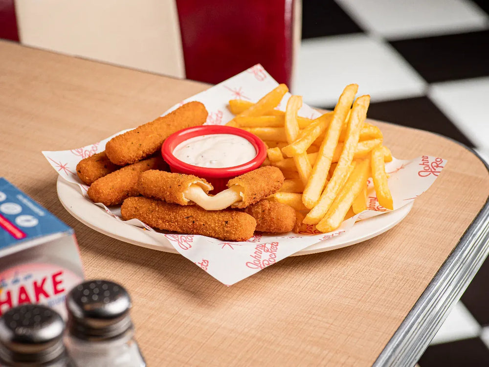 Mozzarella Sticks + Fries