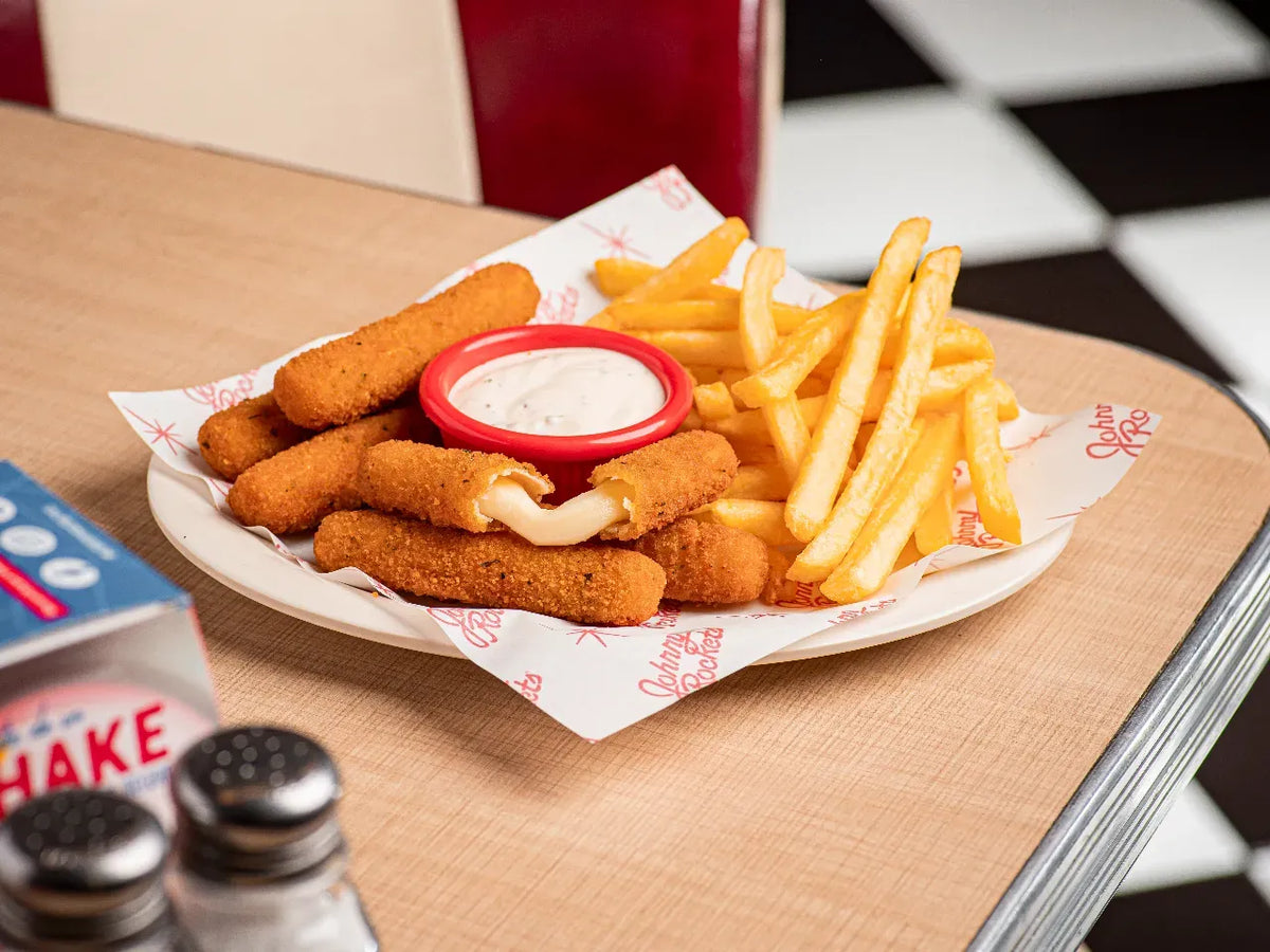 Mozzarella Sticks + Fries